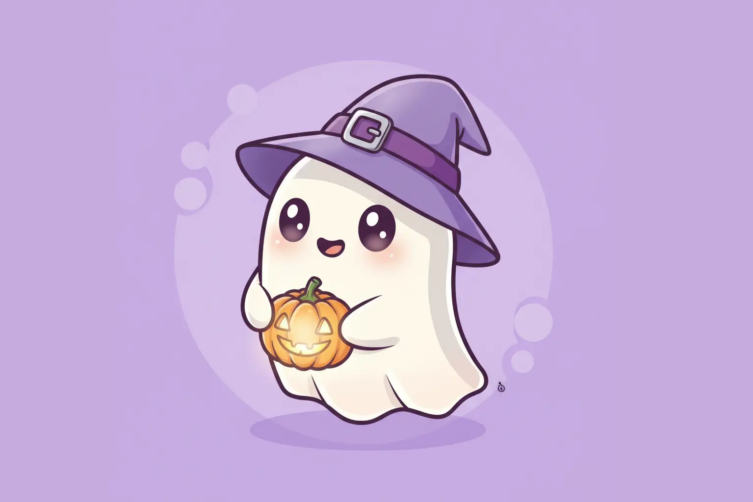 Halloween cute ghost
