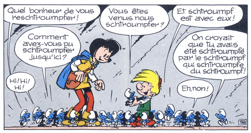 The Smurfs Comics