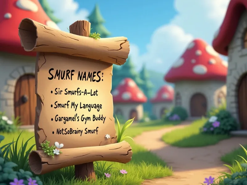 smurf names