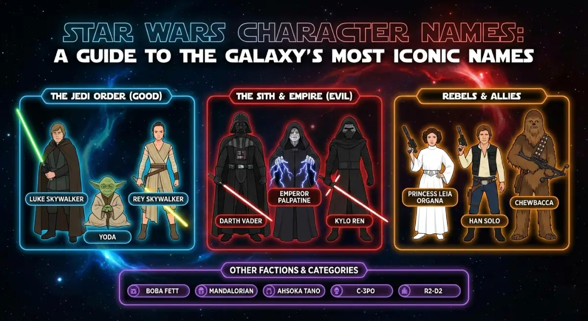 star wars character names