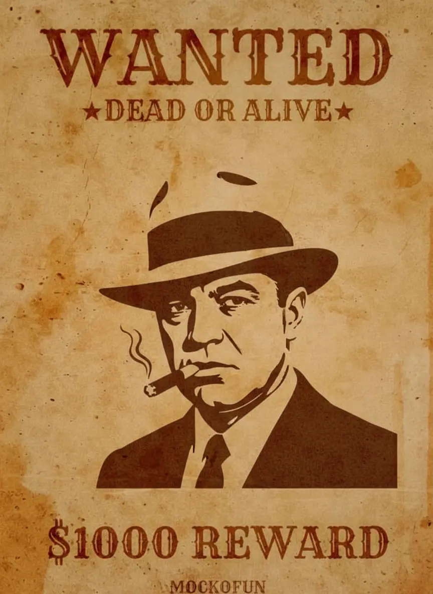 Blank Wanted Poster